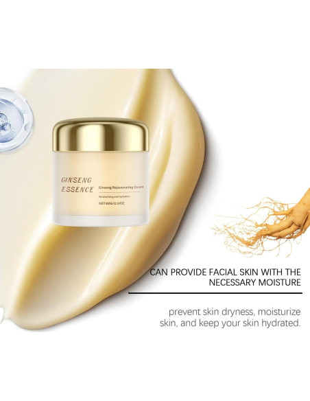 Crema Rejuvenecedora de Ginseng Gcdat 60 g - Hidratante Facial