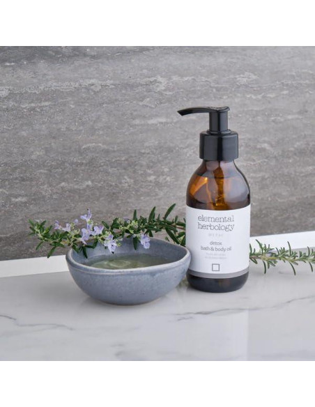 Aceite de Baño Detox Elemental Herbology 148 ml - Aromaterapia Estimulante