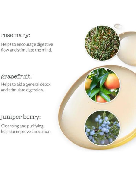 Aceite de Baño Detox Elemental Herbology 148 ml - Aromaterapia Estimulante