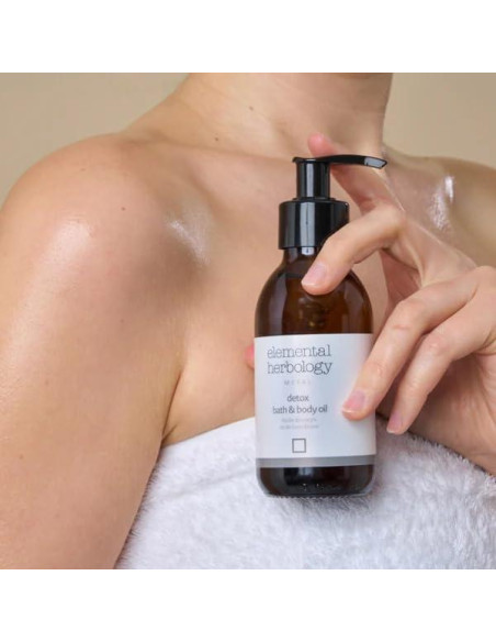 Aceite de Baño Detox Elemental Herbology 148 ml - Aromaterapia Estimulante