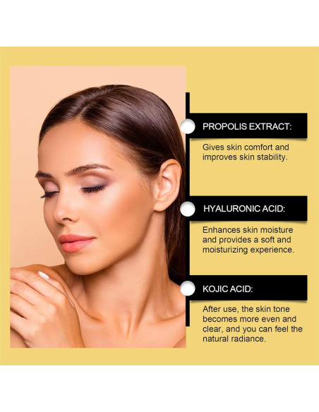 Suero Facial Honey Glow Flobow 29.57 ml - Niacinamida y Propóleo