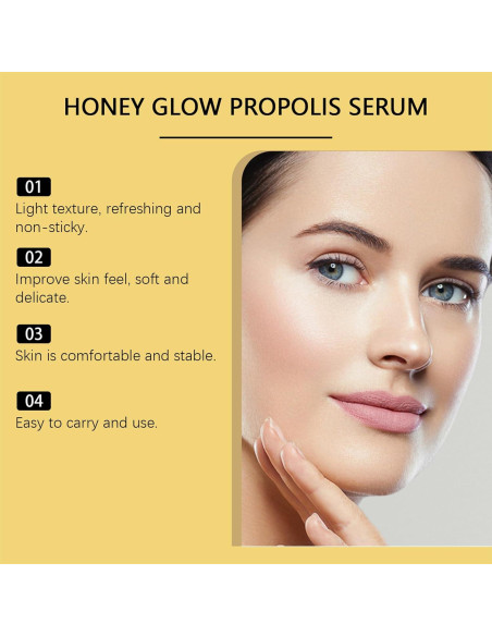 Suero Facial Honey Glow Flobow 29.57 ml - Niacinamida y Propóleo