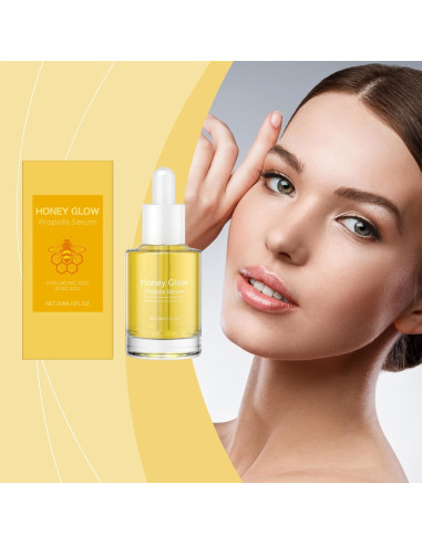 Suero Facial Honey Glow Flobow 29.57 ml - Niacinamida y Propóleo