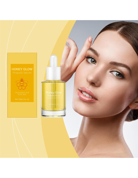 Suero Facial Honey Glow Flobow 29.57 ml - Niacinamida y Propóleo