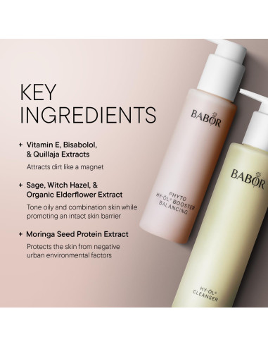 Set Limpiador Doble Babor HY-OL para Piel Mixta y Grasa