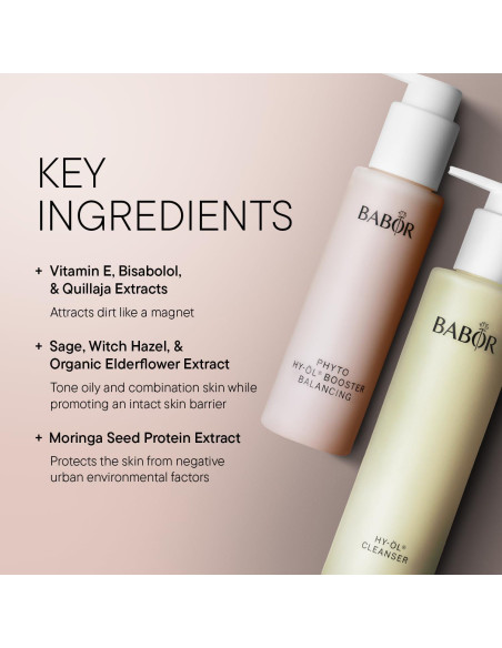 Set Limpiador Doble Babor HY-OL para Piel Mixta y Grasa