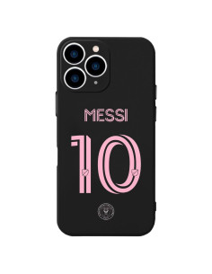 Funda Bumper ZERMU para iPhone 16 Pro 6.3" Messi Inter Miami