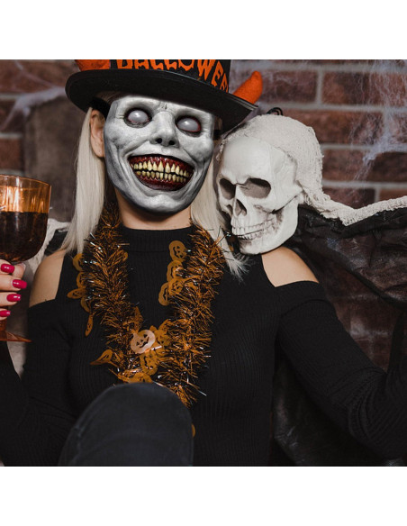 Máscara de Demonio Sonriente Huaerle para Halloween