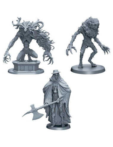 Bloodborne Juego de Mesa CMON | Estrategia y Aventura 1-4 Jugadores