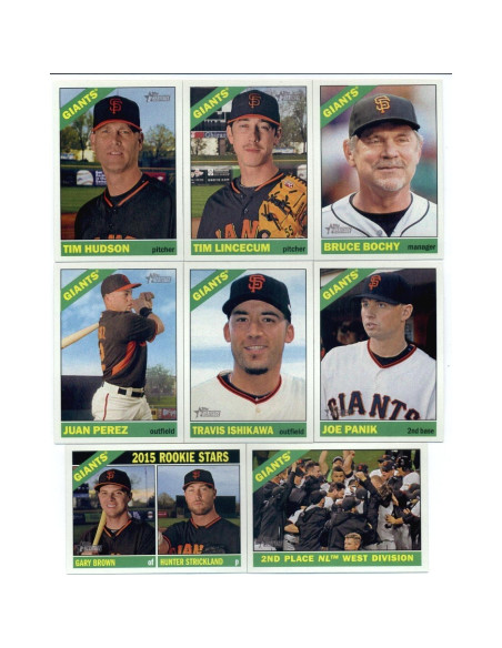 Conjunto Completo 425 Tarjetas Béisbol Topps Heritage 2015