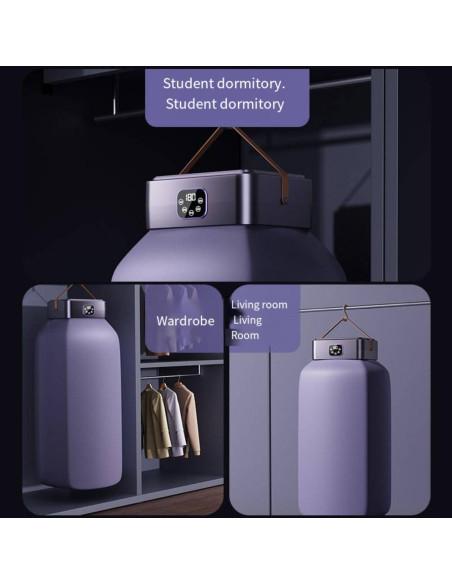 Secadora de Ropa Portátil DJ.KEKAO 20KG 650W Pantalla Táctil