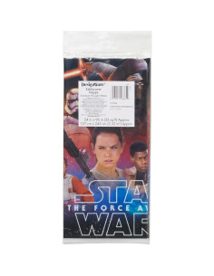 Cubierta de mesa de plástico Star Wars Episodio VII 137x244 cm 2