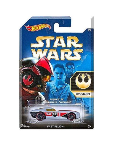 Coche Hot Wheels Star Wars Resistencia Fast Felion 1:64