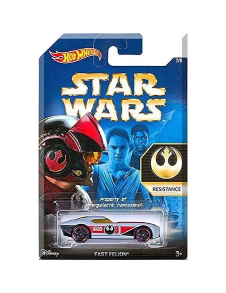 Coche Hot Wheels Star Wars Resistencia Fast Felion 1:64
