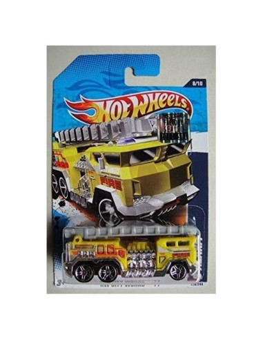 Camión de Bomberos Hot Wheels 2011 5 Alarm 1:64