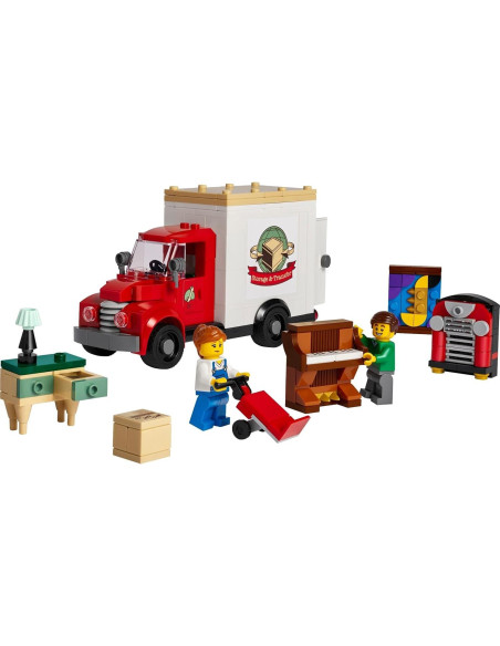 Lego Icons Camión de Mudanza 40586 con Minifiguras
