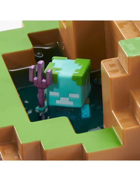 Set de Juego Transformador Minecraft Mattel 2 en 1 Set de Juego Transformador Minecraft Mattel 2 en 1