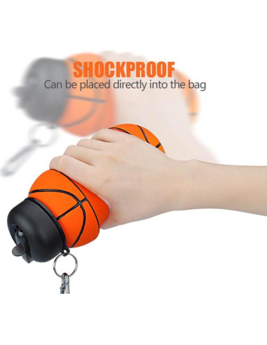 Botella de Agua Plegable MR SAARO 1L Silicona Libre BPA