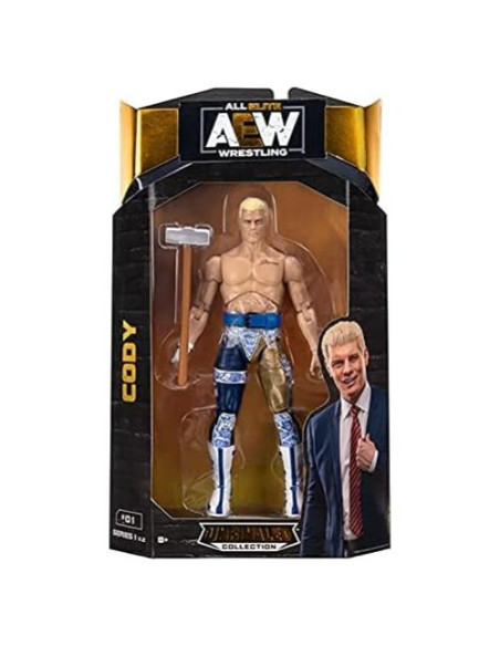Figura de Acción Cody Rhodes AEW Unrivaled 1B Variante 16.5 cm
