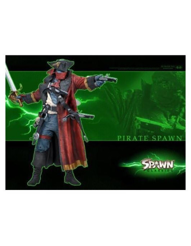 Figura de Acción Clásica McFarlane Pirate Spawn 21.1cm