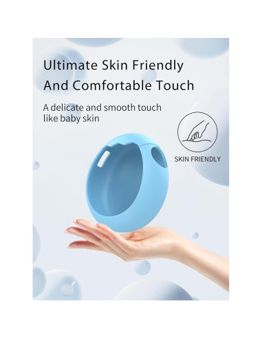 Funda de Silicona Suave FJIASTB para Tamagotchi Paradise Azul