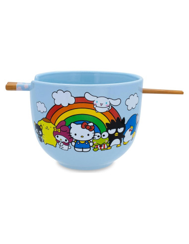 Juego de Vajilla Cerámica Hello Kitty Toynk - Tazón Ramen 590g