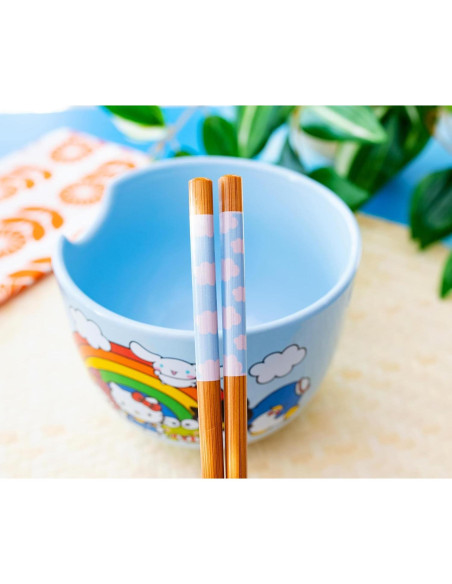 Juego de Vajilla Cerámica Hello Kitty Toynk - Tazón Ramen 590g