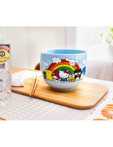 Juego de Vajilla Cerámica Hello Kitty Toynk - Tazón Ramen 590g