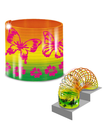 Resorte Mariposa Antiestrés Deluxebase 6.35 cm Colorido