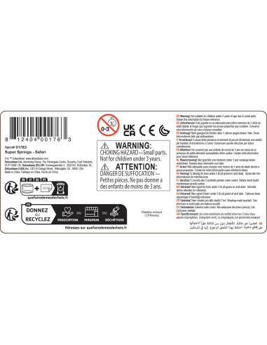 Resorte Mariposa Antiestrés Deluxebase 6.35 cm Colorido