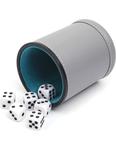 Copa de Dados Profesional GMS-SHOP con 6 Dados Silenciosos 2