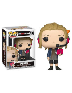Funko Pop! Teoría del Big Bang Penny con Micrófono + Protector ToyBop