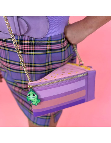 Bolso Cruzado Pastel Cosplay Disney Loungefly Rapunzel