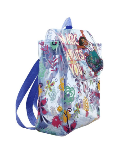 Mochila Mini Transparente Bioworld Disney Encanto 25.4x22.9cm