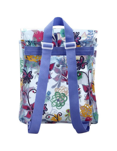 Mochila Mini Transparente Bioworld Disney Encanto 25.4x22.9cm