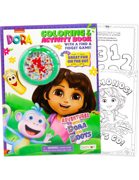 Libro para Colorear Jumbo Dora la Exploradora - 48 Páginas