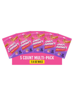 Galletas para Perros Bonkers Zoomers Sabor Res BBQ 159g (6 Paquetes)