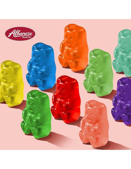 Paquete Familiar Albanese Gummy Bears 12 Sabores 1735g
