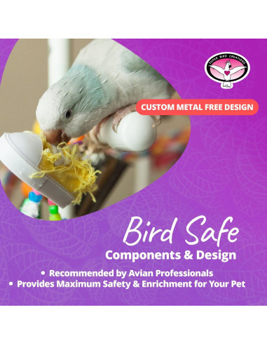 Juguete para Pájaros Super Bird Creations Sneaker 12 Paquete