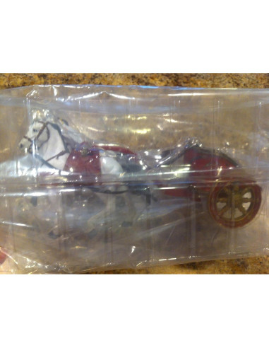 Carro Romano Papo con 2 Caballos Blancos 27.5x15x17.5cm