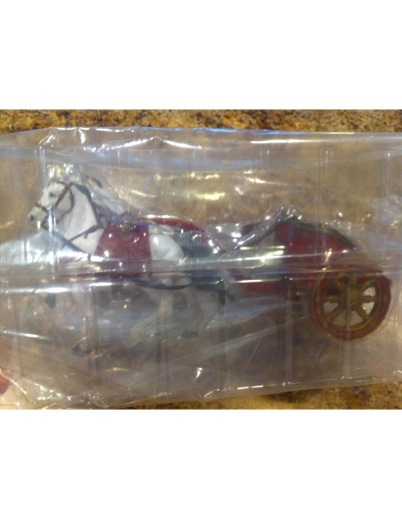Carro Romano Papo con 2 Caballos Blancos 27.5x15x17.5cm