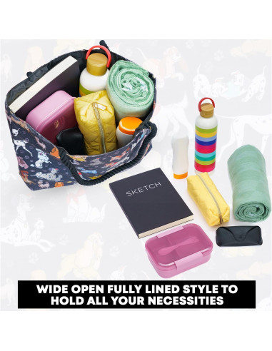 Bolsa Tote de Perros Disney para Mujeres 40.6x30.5cm