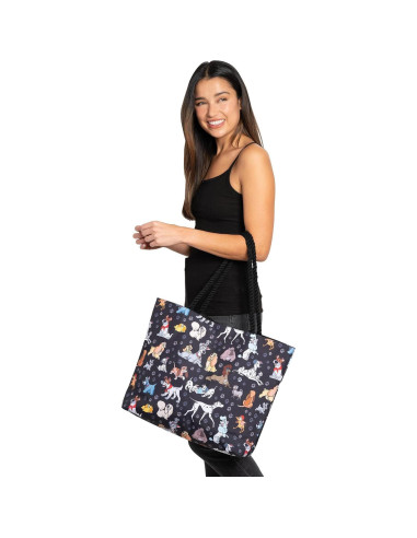 Bolsa Tote de Perros Disney para Mujeres 40.6x30.5cm