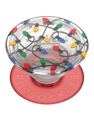 PopSockets Agarre Translúcido Corgi Navidad - Soporte Teléfono