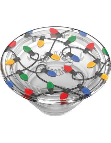 PopSockets Agarre Translúcido Corgi Navidad - Soporte Teléfono