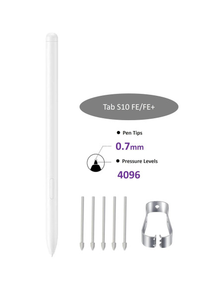 S Pen Reemplazo SLQ para Samsung Galaxy Tab S10 FE Beige - 4096 Niveles