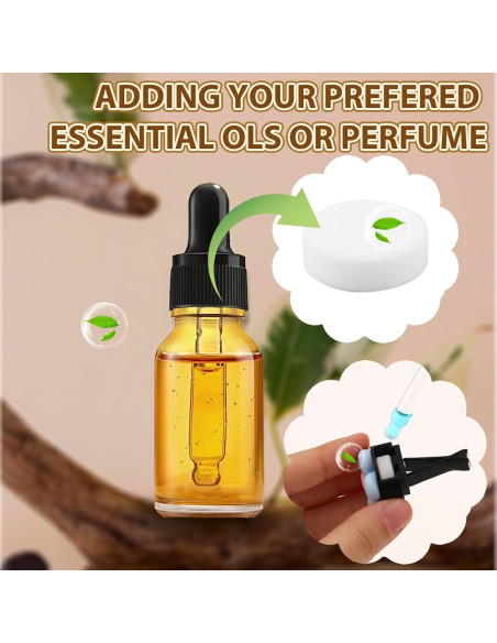 60 Almohadillas de Reemplazo para Clips de Ventilación InnoHHustle 60 Almohadillas de Reemplazo para Clips de Ventilación InnoHHustle