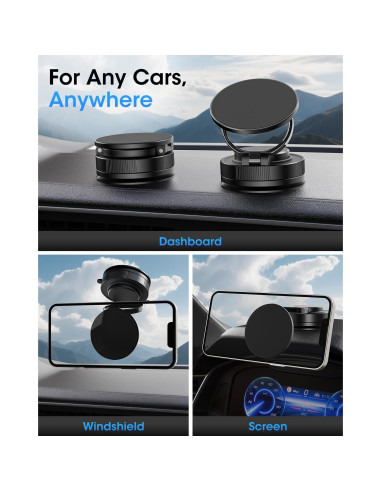 Soporte Magnético para Teléfono KELYBELY 360 Ajustable