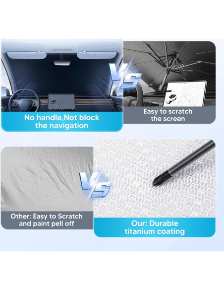 Protector Solar Plegable Cartist para Parabrisas Chevy Equinox 2025-2026 Protector Solar Plegable Cartist para Parabrisas Chevy Equinox 2025-2026