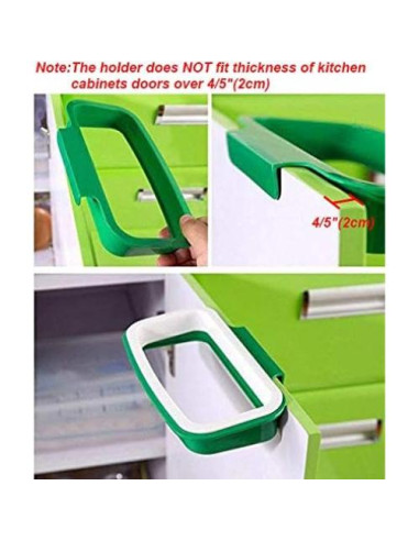 Soporte de Bolsa de Basura Lunies para Cocina 21.8x12.4cm